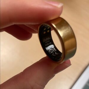 Gold Gen3 Oura ring size 8